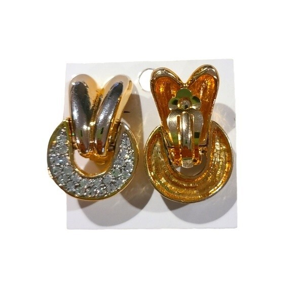 Vintage Door Knocker Clip-on Earrings - Picture 2 of 5